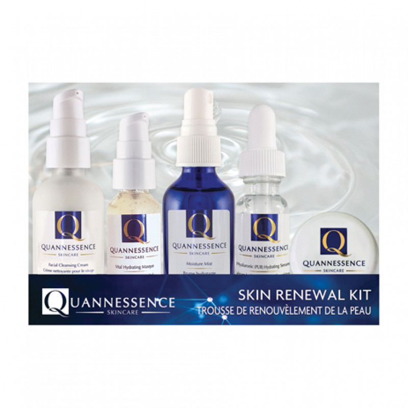 quannessence skin renewal skincare kit