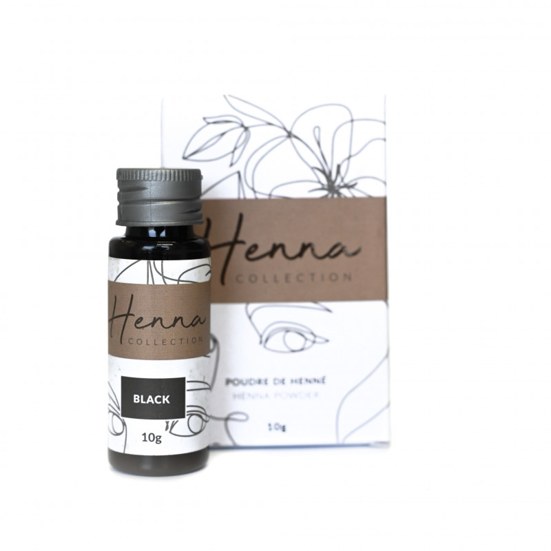 roselisa henna brow powder black 10g