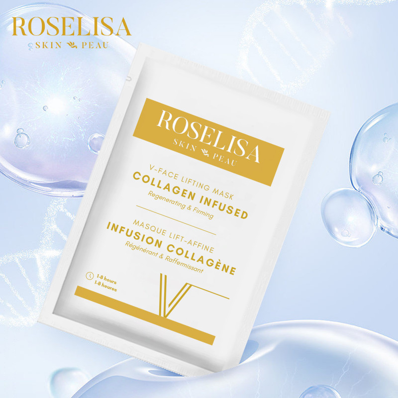 roselisa v collagen sheet mask 1pc