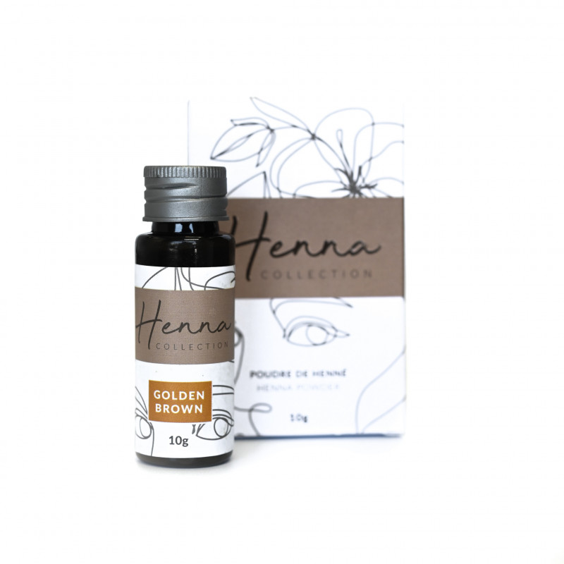 roselisa henna brow powder golden brown 10g