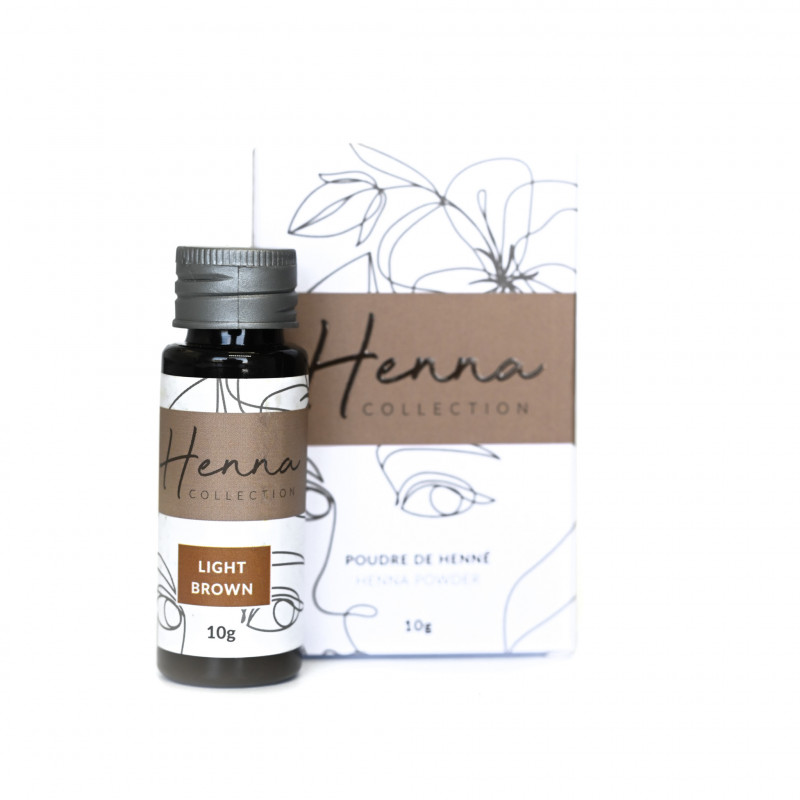 roselisa henna brow powder light brown 10g