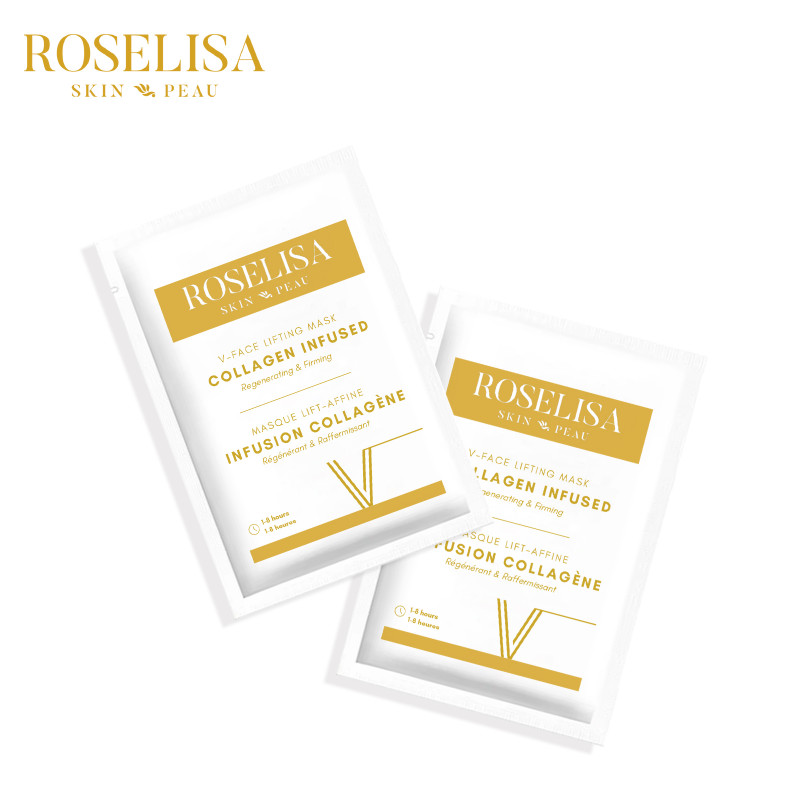 roselisa v collagen sheet mask 10pc