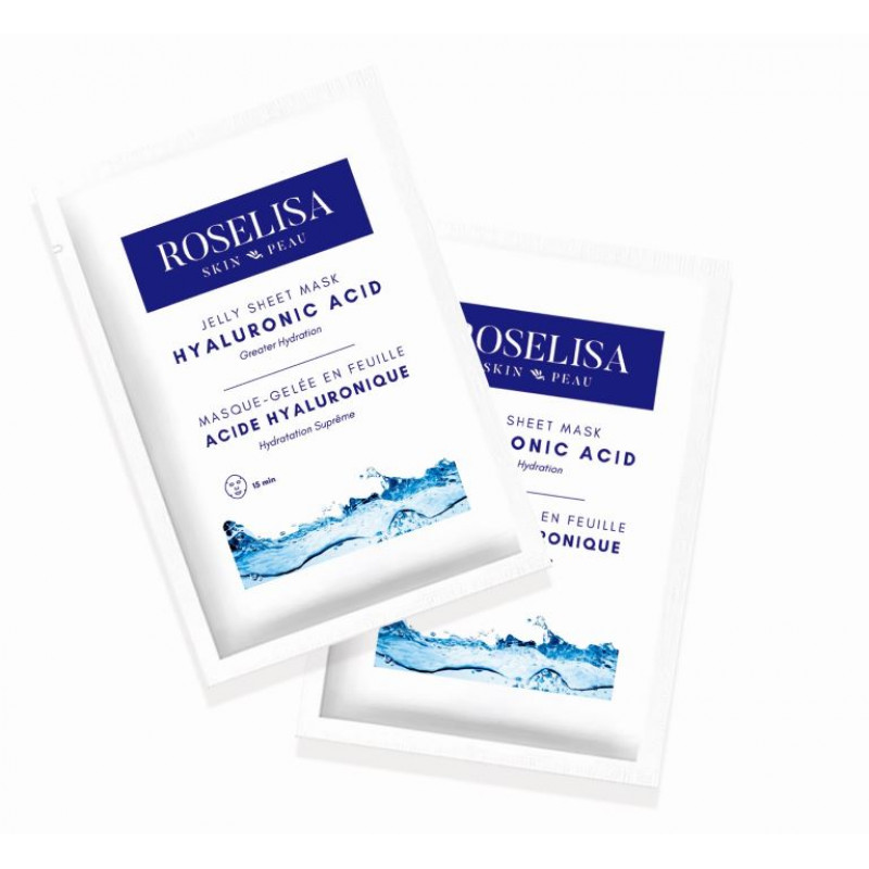 roselisa jelly sheet mask hyaluronic acid 1 piece