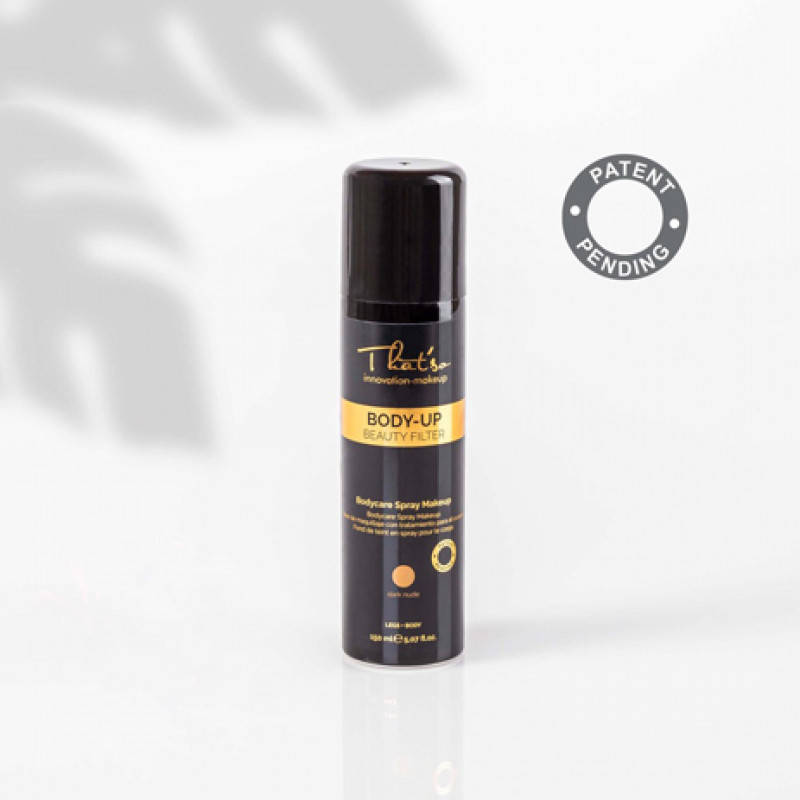 that'so body up spray makeup dark nude 150ml