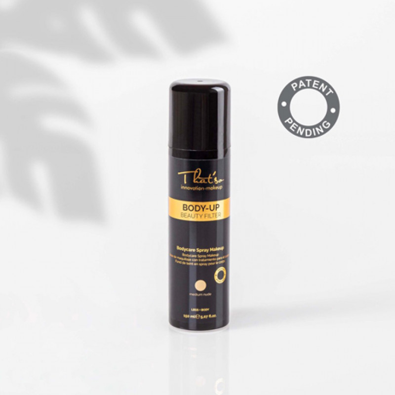 that'so body up spray makeup medium nude 150ml