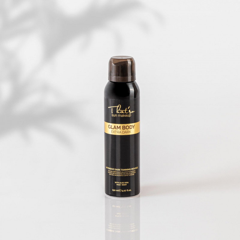 that'so glam body mousse extra dark self tanner 150ml