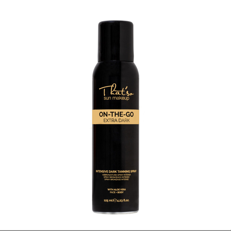 that'so on the go extra dark self tanning spray 125ml