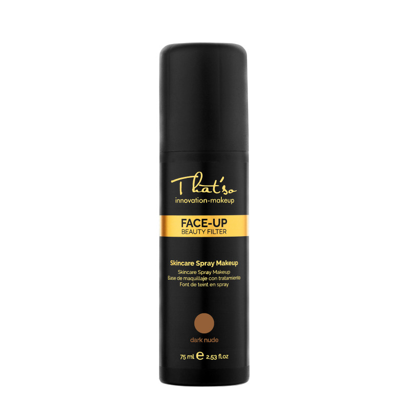 that'so face up dark nude foundation 75ml