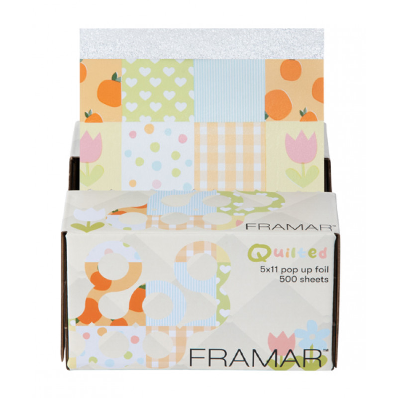 framar quilted 5x11 pop up foil 500pc