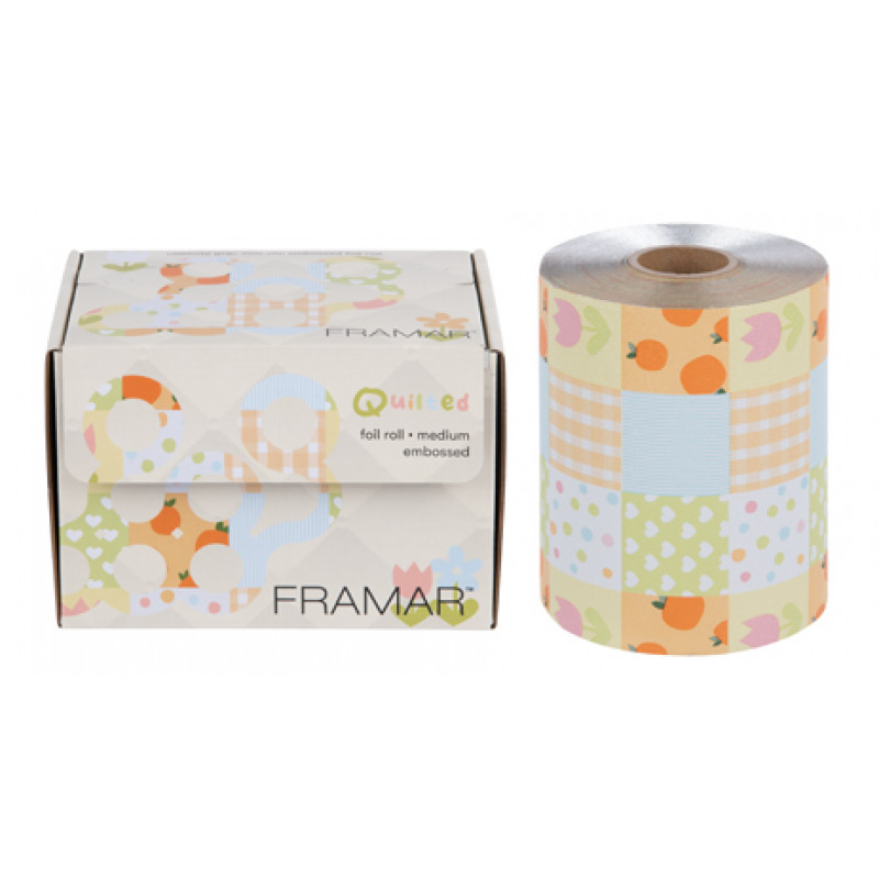 framar quilted medium embossed foil roll 320ft