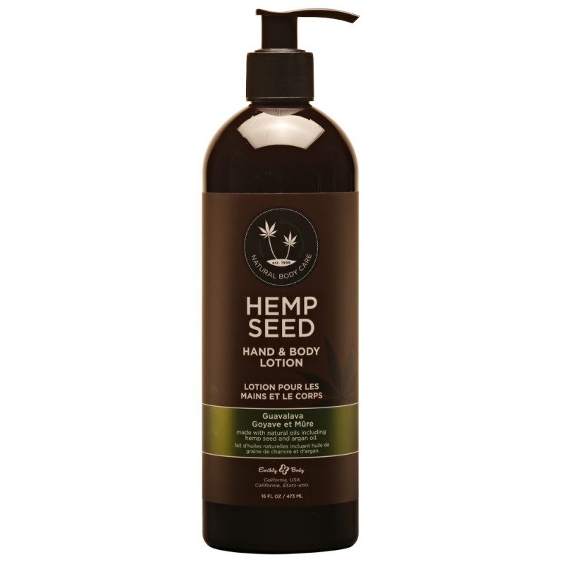 hemp seed hand & body lotion guavalava 16oz