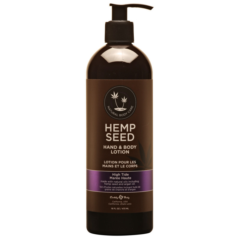 hemp seed hand & body lotion high tide 16oz