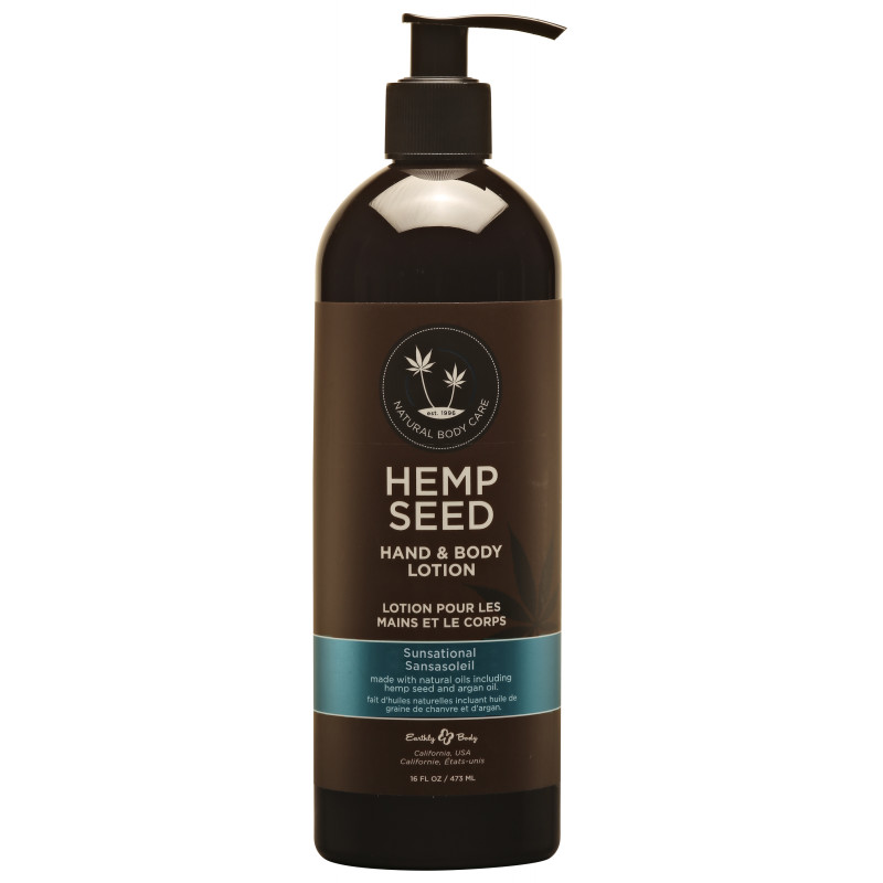 hemp seed hand & body lotion sunsational 16oz