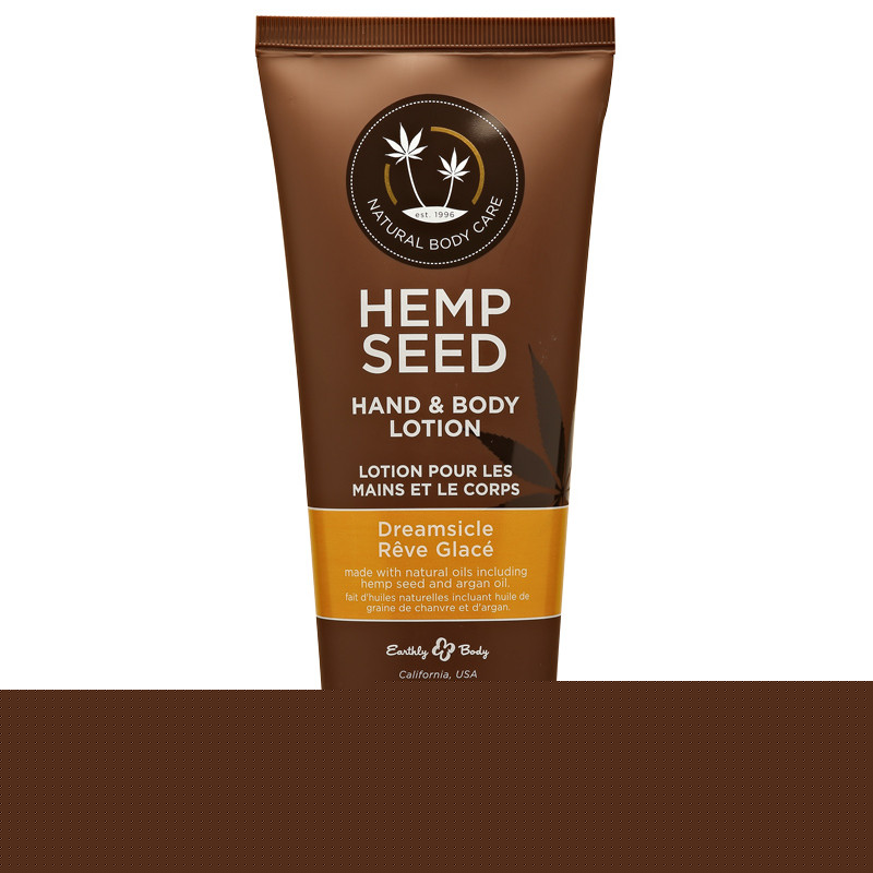 hemp seed hand & body lotion dreamsicle 7oz