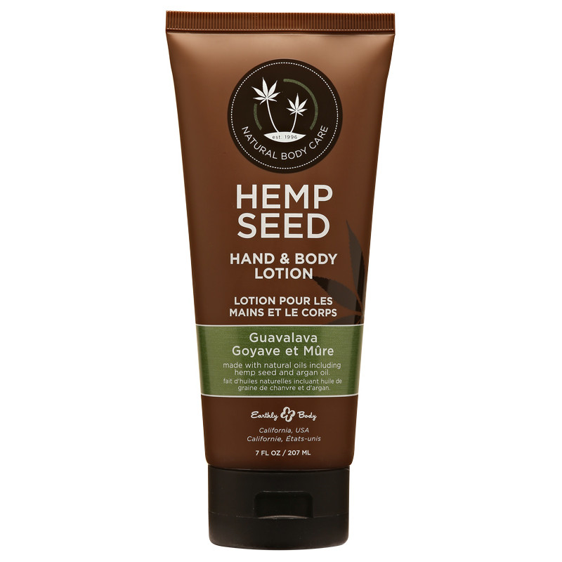 hemp seed hand & body lotion guavalava 7oz