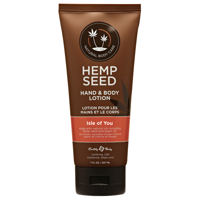 hemp seed hand & body lotion isle of you 7oz