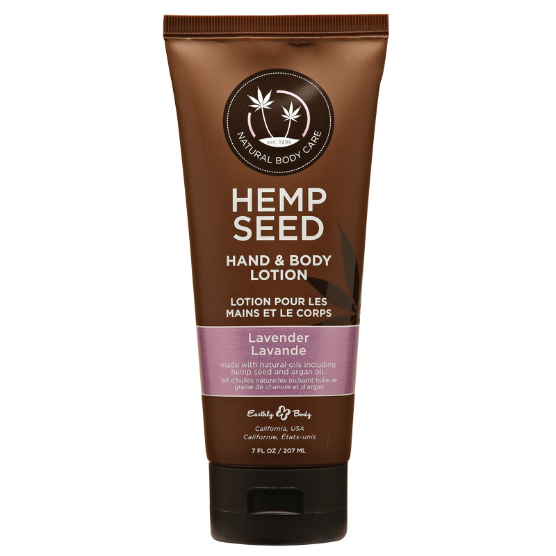 hemp seed hand & body lotion lavender 7oz