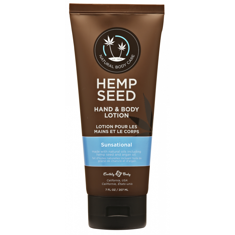 hemp seed hand & body lotion sunsational 7oz