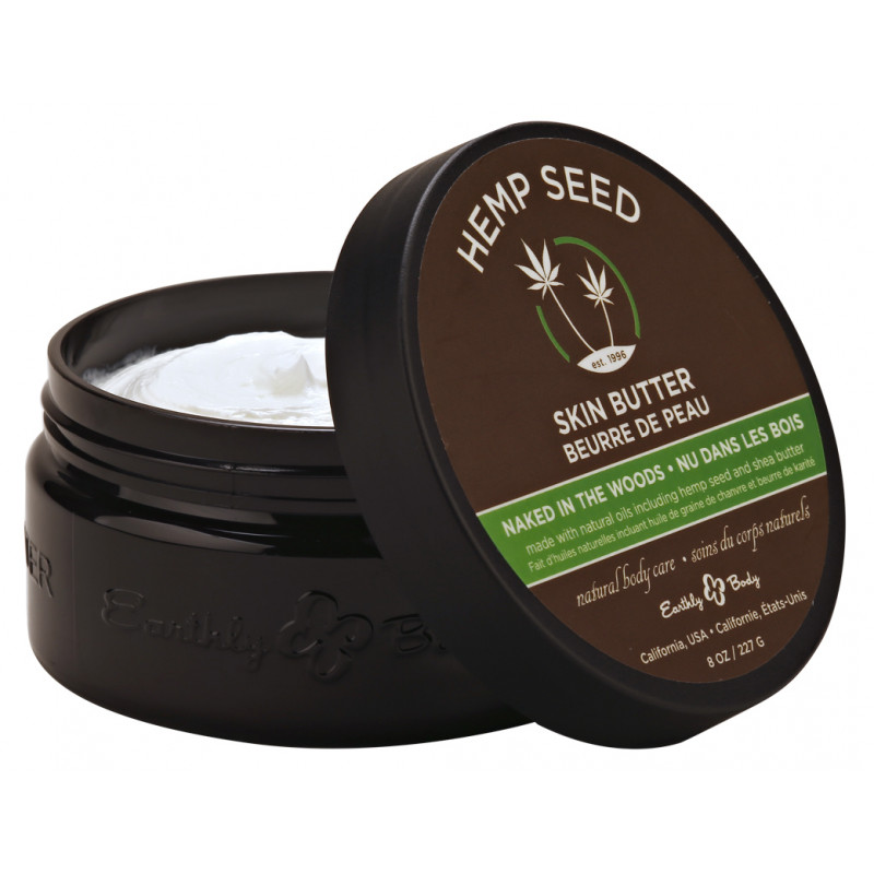 hemp seed skin butter naked in the woods 8oz 