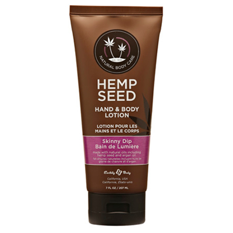 hemp seed hand & body lotion skinny dip 7oz