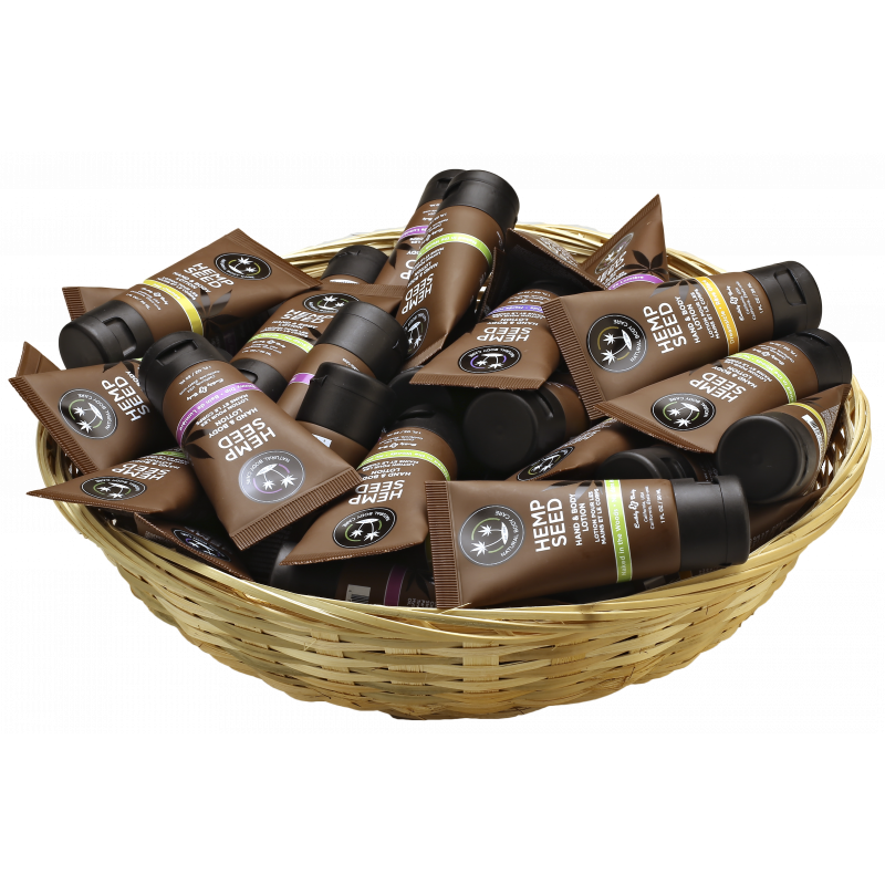 hemp seed holiday basket #103 50pc