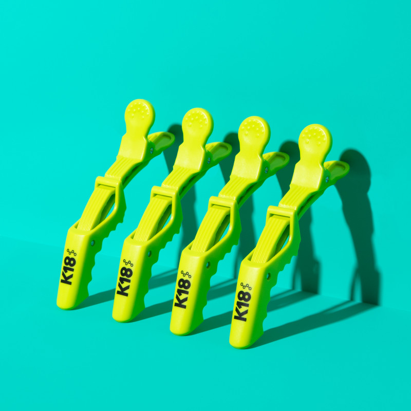 k18 alligator clips 4pc