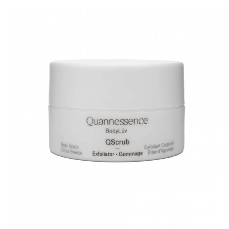 quannessence qscrub body scrub citrus breeze 100ml