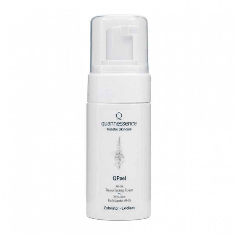 quannessence qpeel aha resurfacing foam 100ml