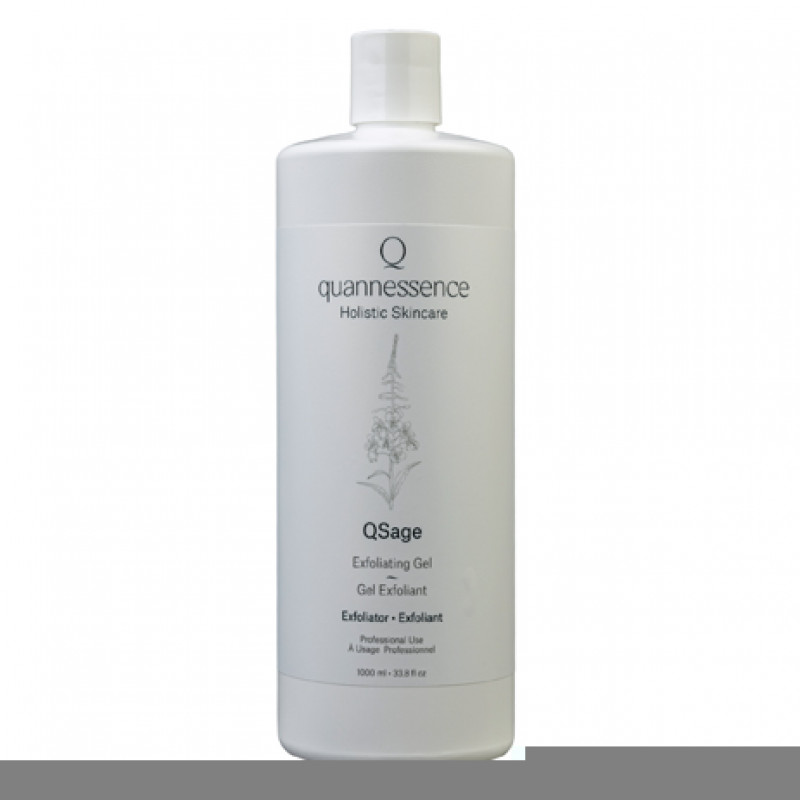 quannessence qsage exfoliating gel 1000ml (pro s)