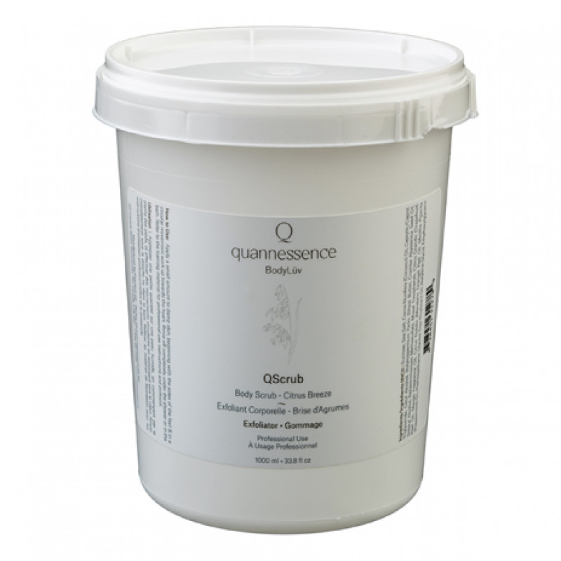 quannessence qscrub body scrub citrus breeze 1000ml (pro s)