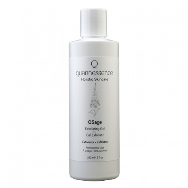 quannessence qsage exfoliating gel 240ml (pro)