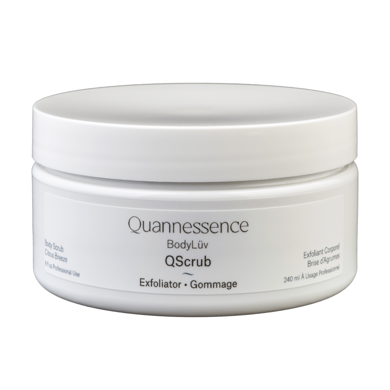 quannessence qscrub body scrub - citrus breeze 240ml (pro)