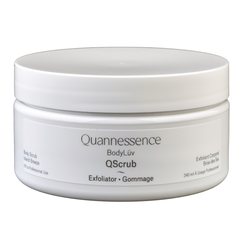 quannessence qscrub body scrub - island breeze 240ml (pro)