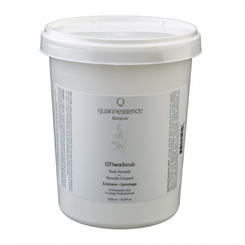 quannessence qthera remedy body scrub 1000ml (pro s)