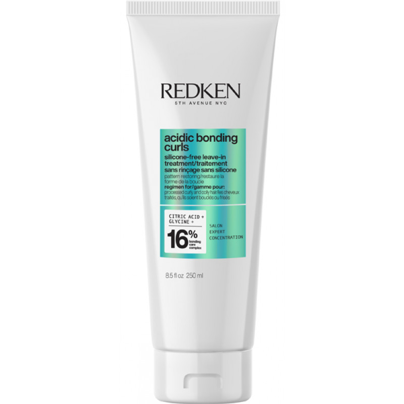redken acidic bonding curls silicone-free leave-in treatment 250ml