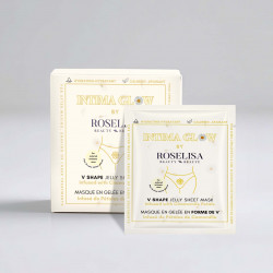 roselisa jelly sheet mask intima glow v 10pc