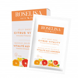 roselisa jelly sheet mask citrus vitality 10pc