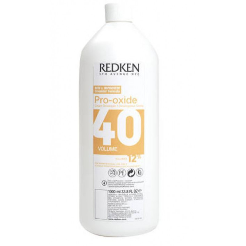 redken pro-oxide developer 40 volume litre