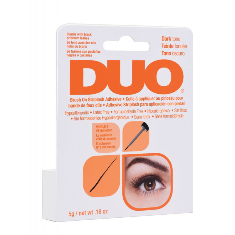 duo brush on striplash adhesive dark .18oz
