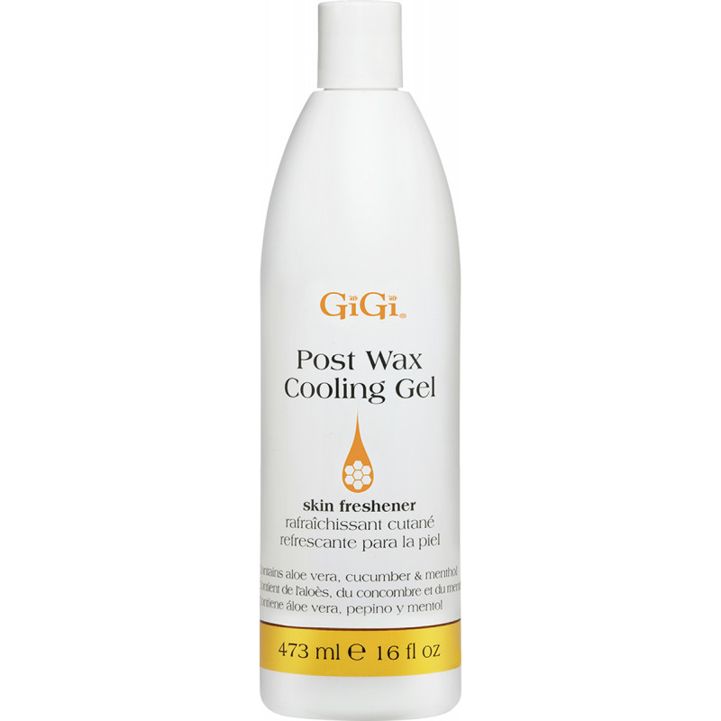 gigi post wax cooling gel 16oz