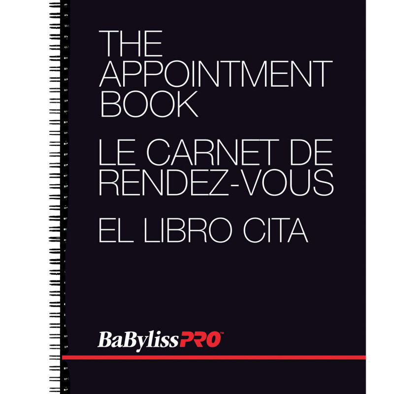 babylisspro appointment book (4 columns) # besaptbk4ucc