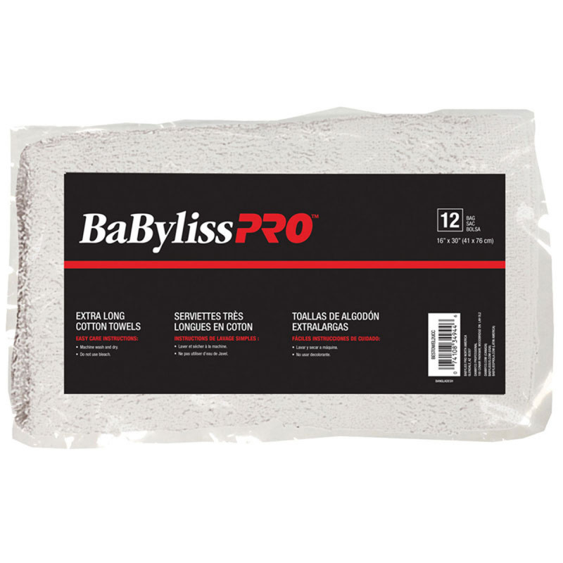 babylisspro 100% cotton towel 12 pc # bestowel2ucc