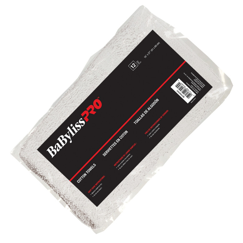 babylisspro white towels 12 pc # bestowel3ucc