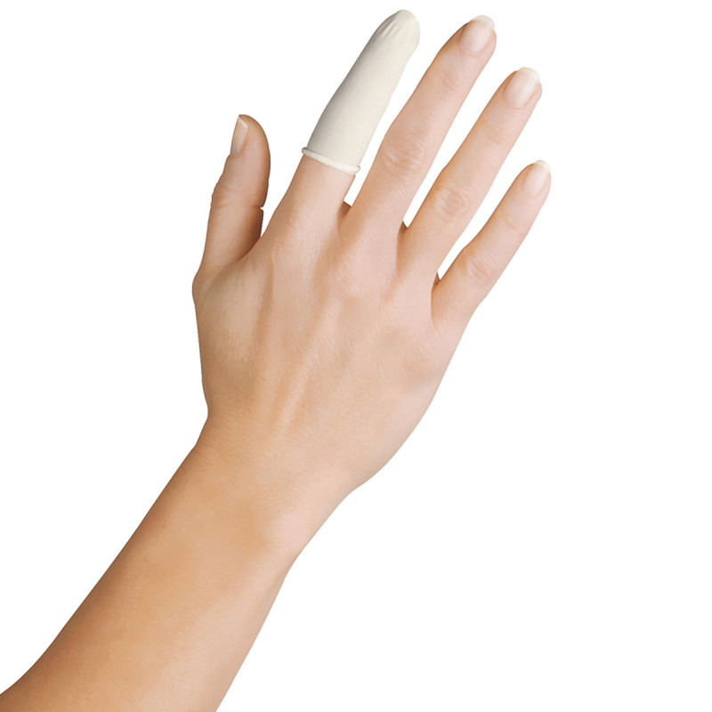 silkline latex finger cots 150/bag # slfingcotsc