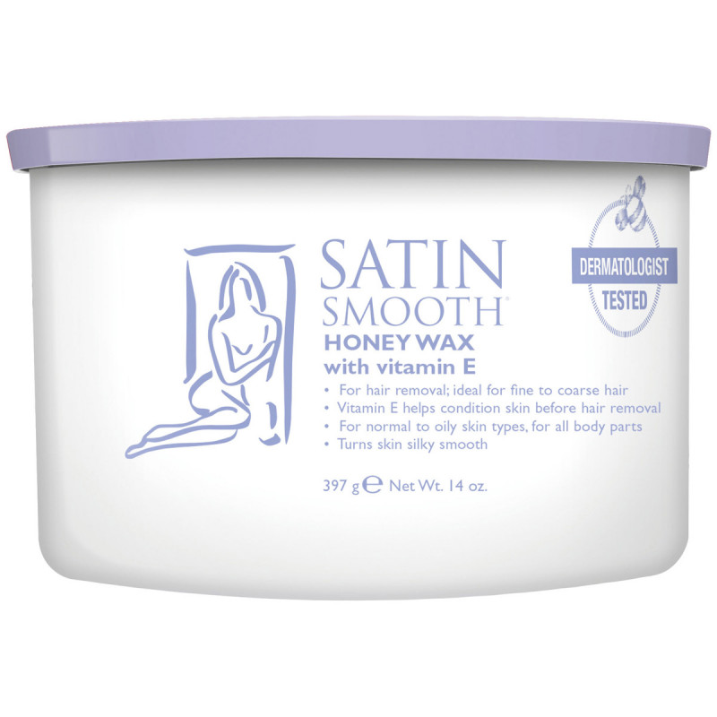 satin smooth honey wax 14..