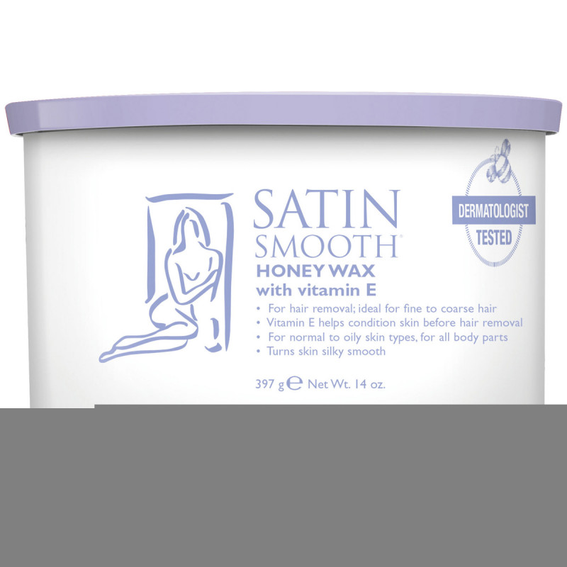 satin smooth honey wax 14..