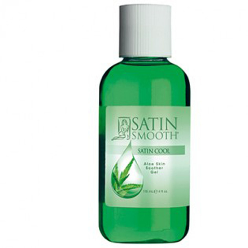 satin smooth satin cool aloe vera skin soother gel 4 oz # sswla4g