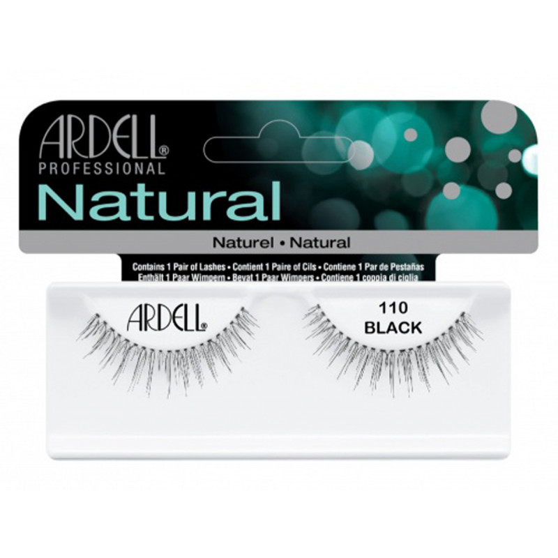 ardell natural lashes black #110