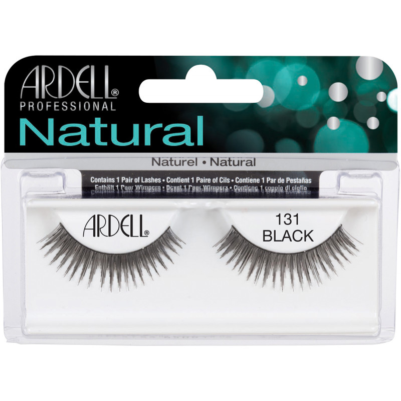ardell natural lashes black #131