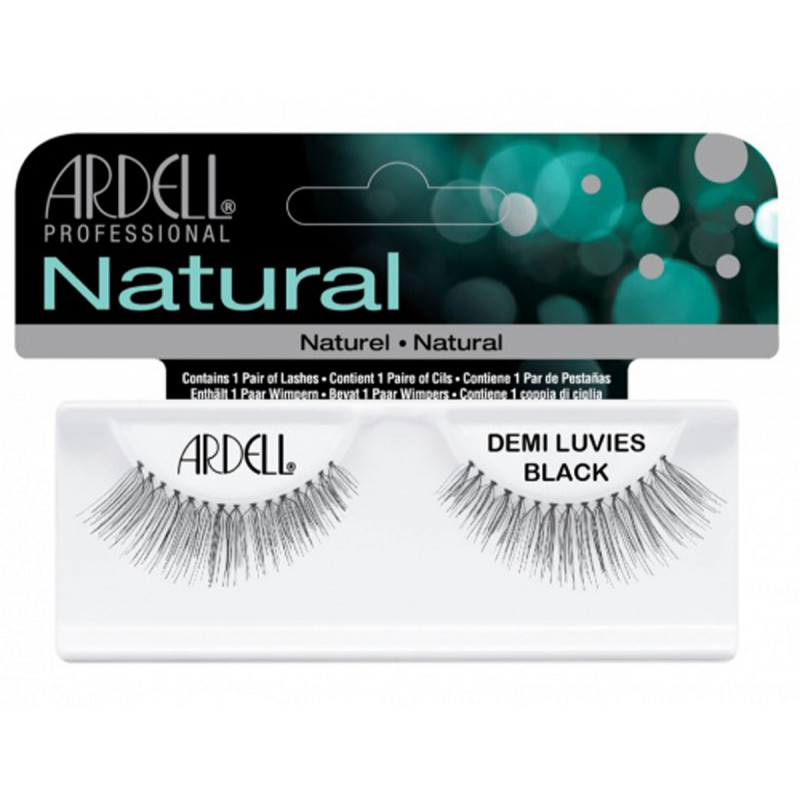 ardell natural lashes demi luvies black